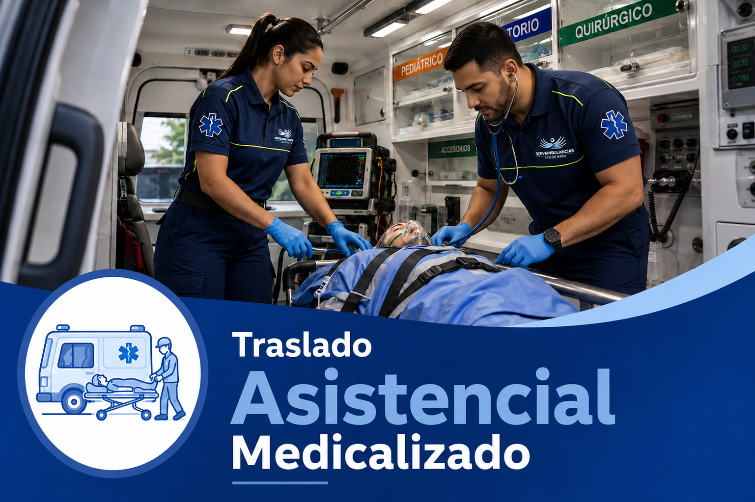 Traslado asistencial medicalizado (TAM)